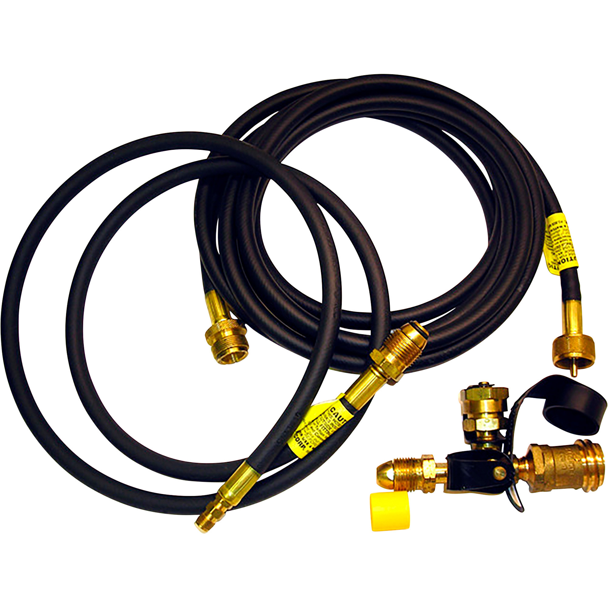 Mr. Heater Long Auxiliary Hose and Tee Kit, 5ft. & 12ft. Hoses, Item# F273734